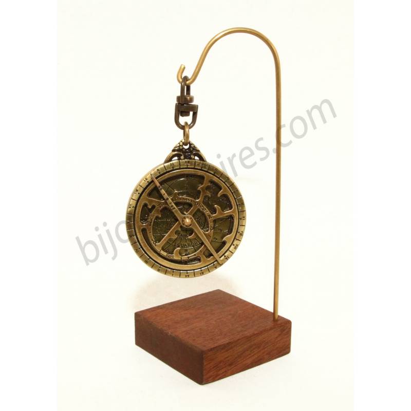 Astrolabe avec support recto Astrolabe avec support recto